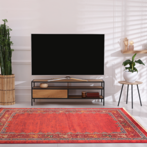 فرش ماشینی طرح شیر کد 600108
